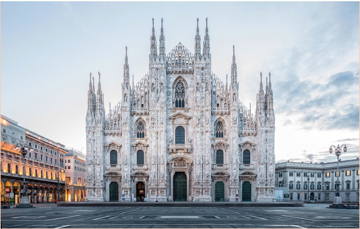 Façade of Duomo Di Milano