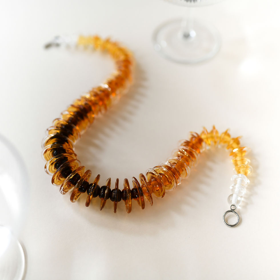 Thumbnail: LUNA AMBER necklace