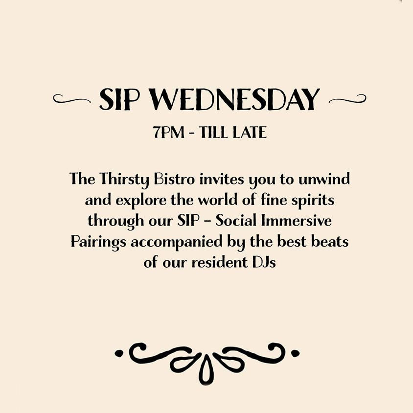 SIP WEDNESDAY