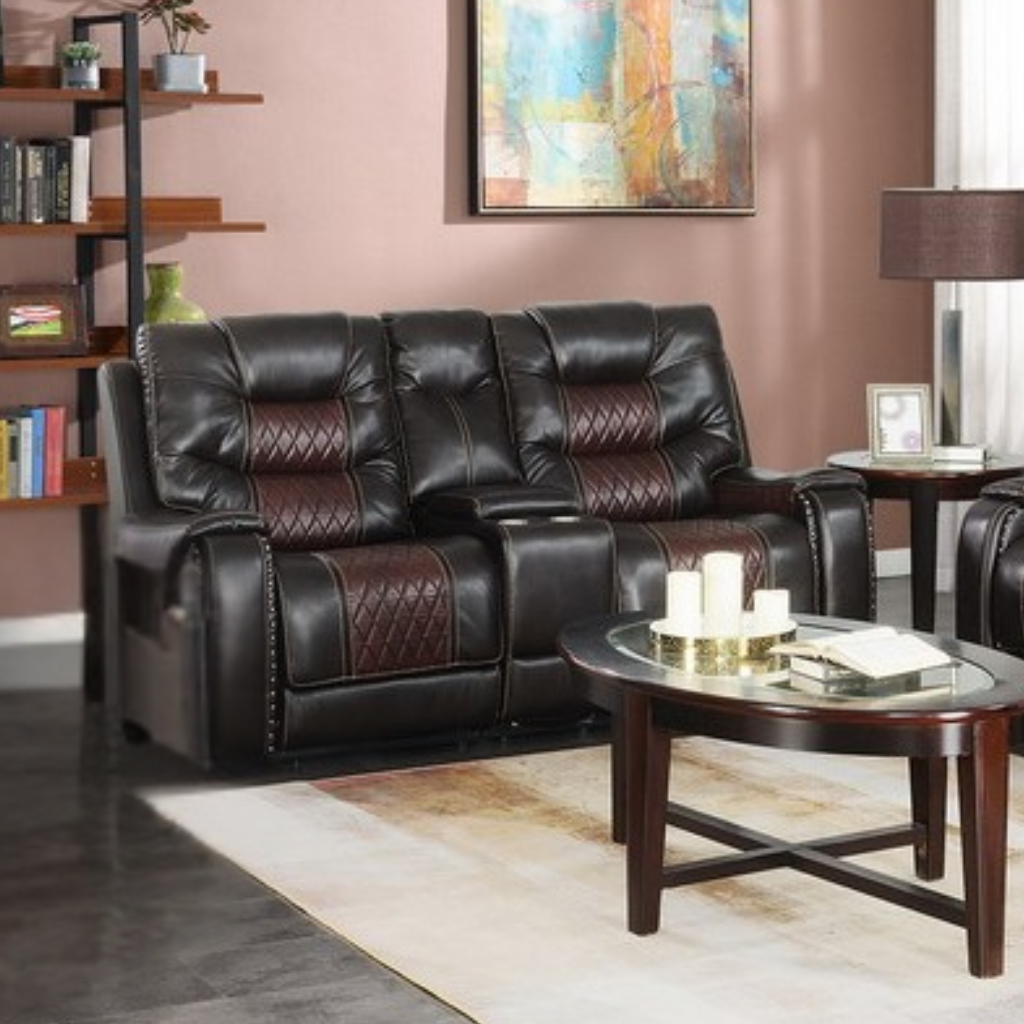 Motion Loveseat Brown