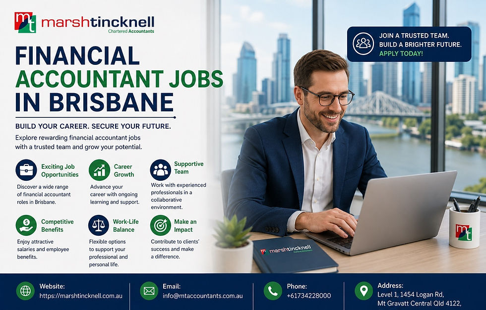 Financial Accountant Jobs In Brisbane