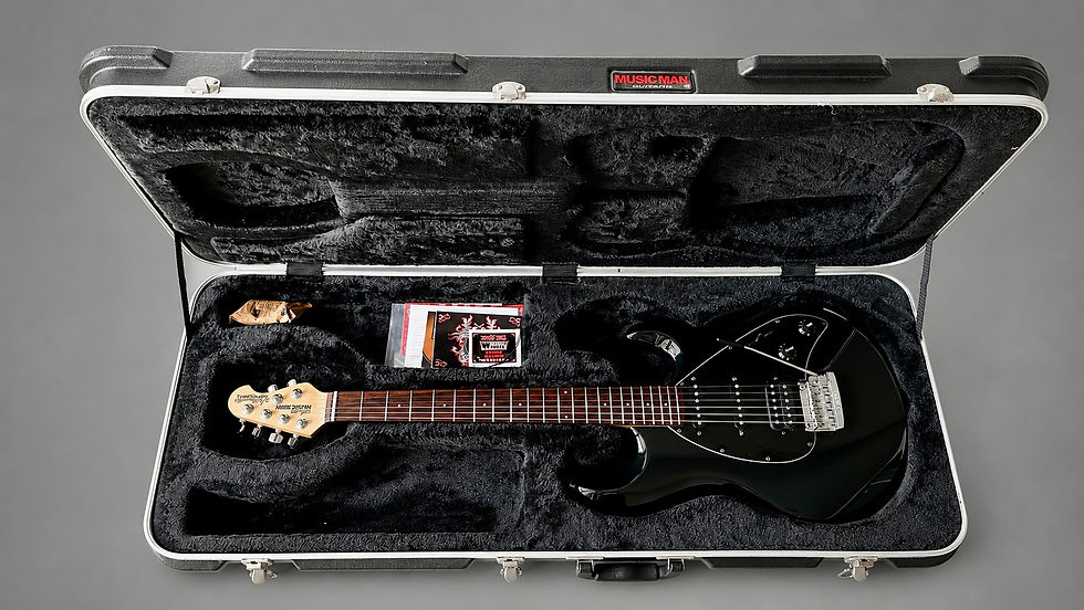 Miniatura: 2011 Ernie Ball Musicman Silhoutte Special HSS Tremolo c/w OHSC USA