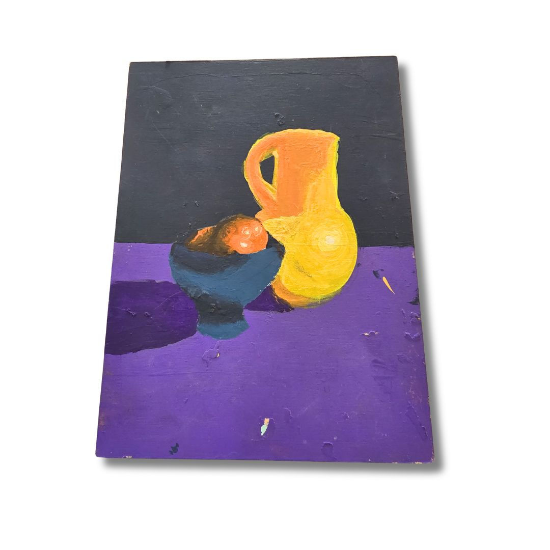 Mesa, oleo sobre lienzo