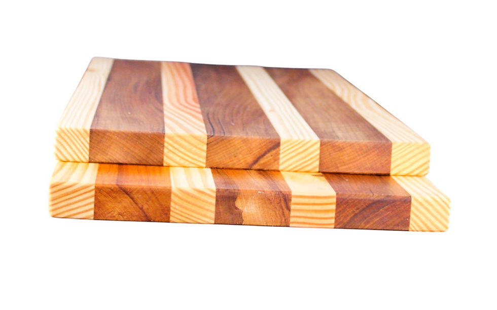 Rimu and NZ Oregon chopping Board