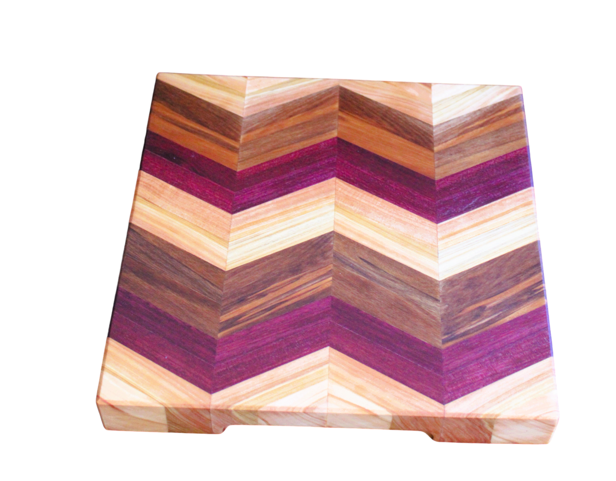 Chevron Patterned Chopping Board