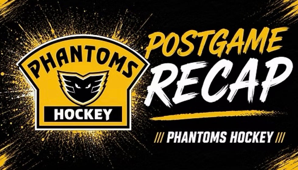 Laux Leads Phantoms’ Season 62 Charge with Four Goals