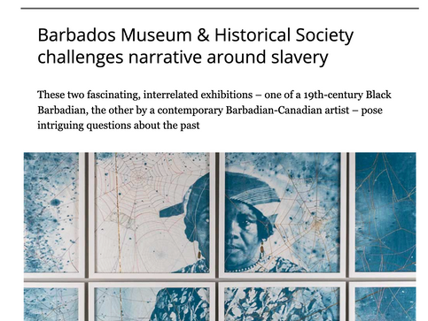 Exhibition review by Catherine Mason published in Studio International online journal