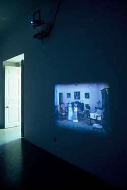 Sisters video projection