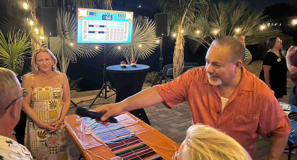 Game show trivia games. Team building services in Scottsdale Arizona