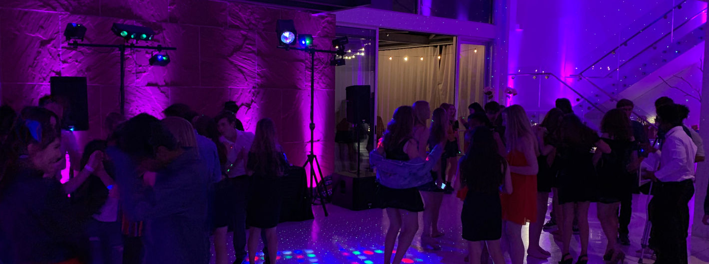 LED lighting effects with up-lighting in Scottsdale