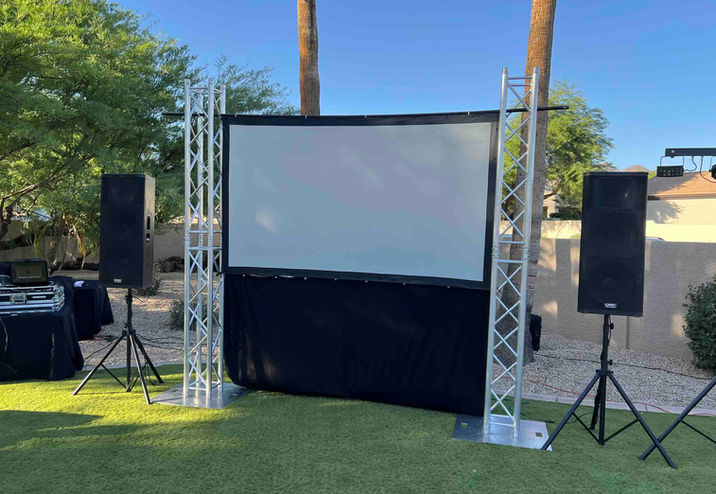rear screen, video screen