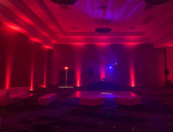 LED uplighting effects