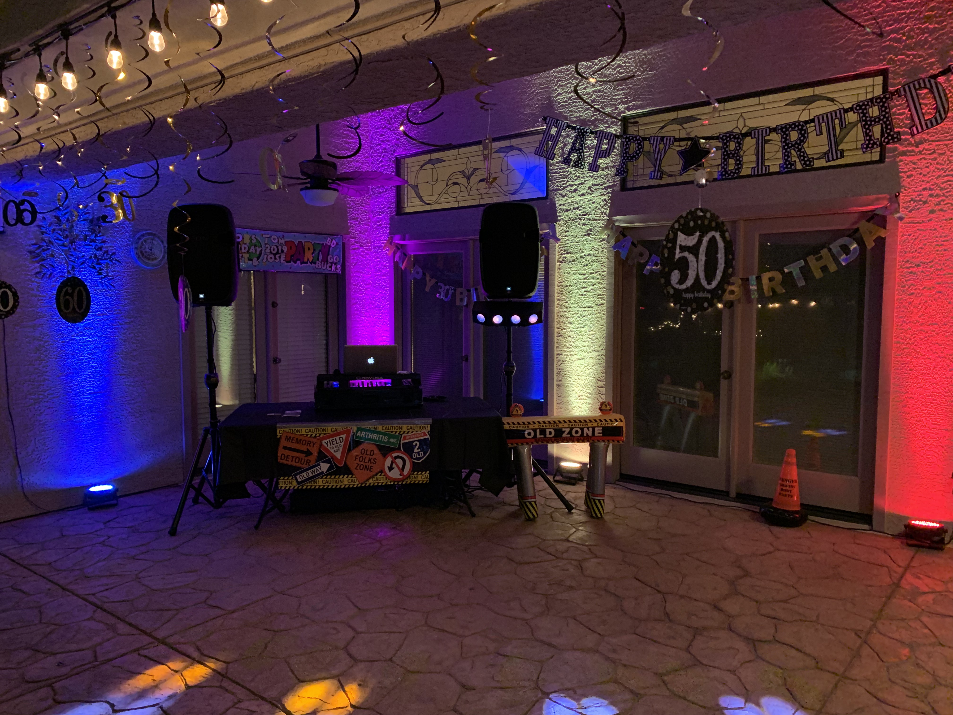 LED Up-lights (any colors)