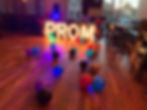 Prom letters - large and lighted up