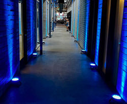 LED Up-lighting effects