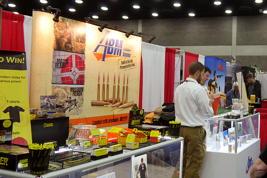 Booth on display at NRA Show 2016