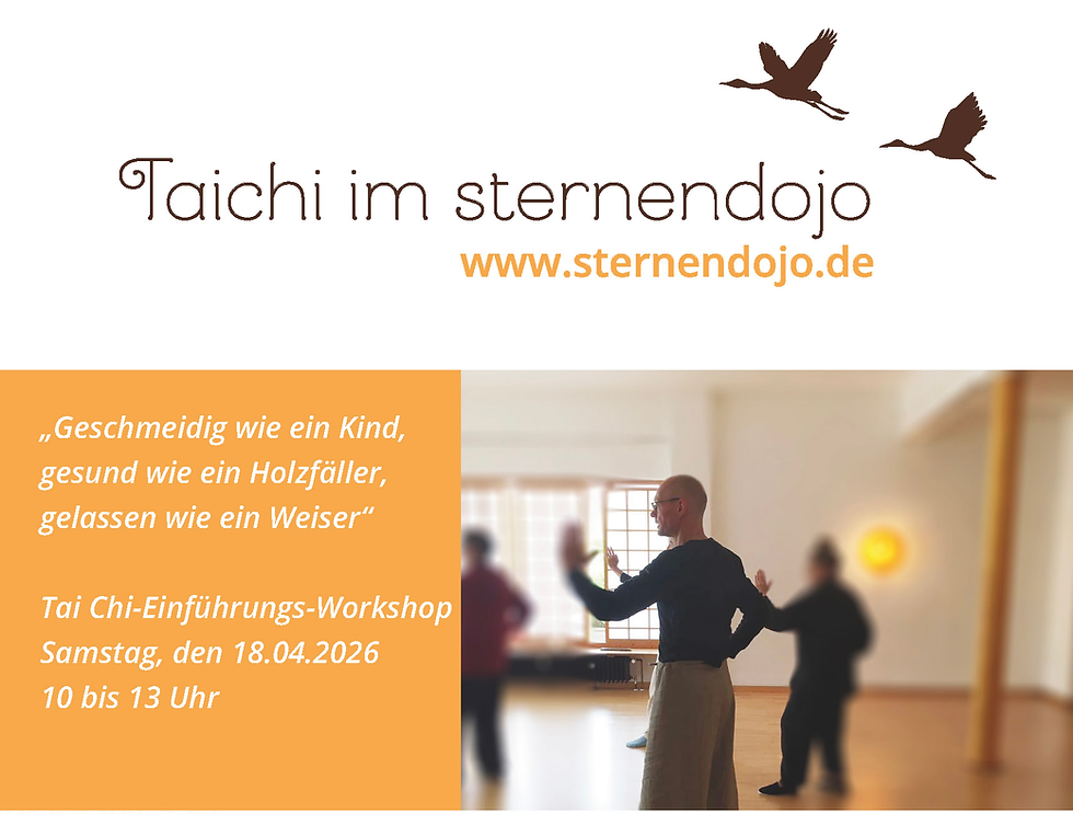 Tai Chi-Einführungs-Workshop am 18.4.26 von 10 bis 13 Uhr 