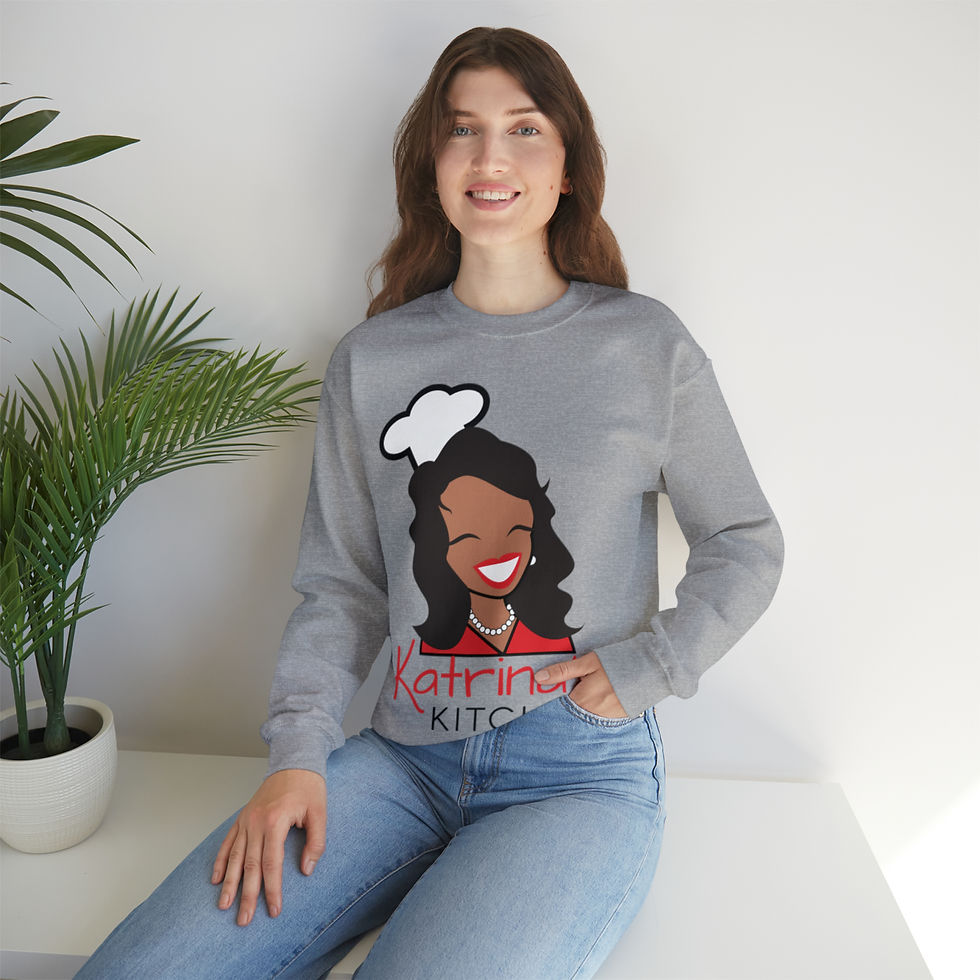 Thumbnail: Adult Katrina's Kitchen Graphic Crewneck Sweatshirt