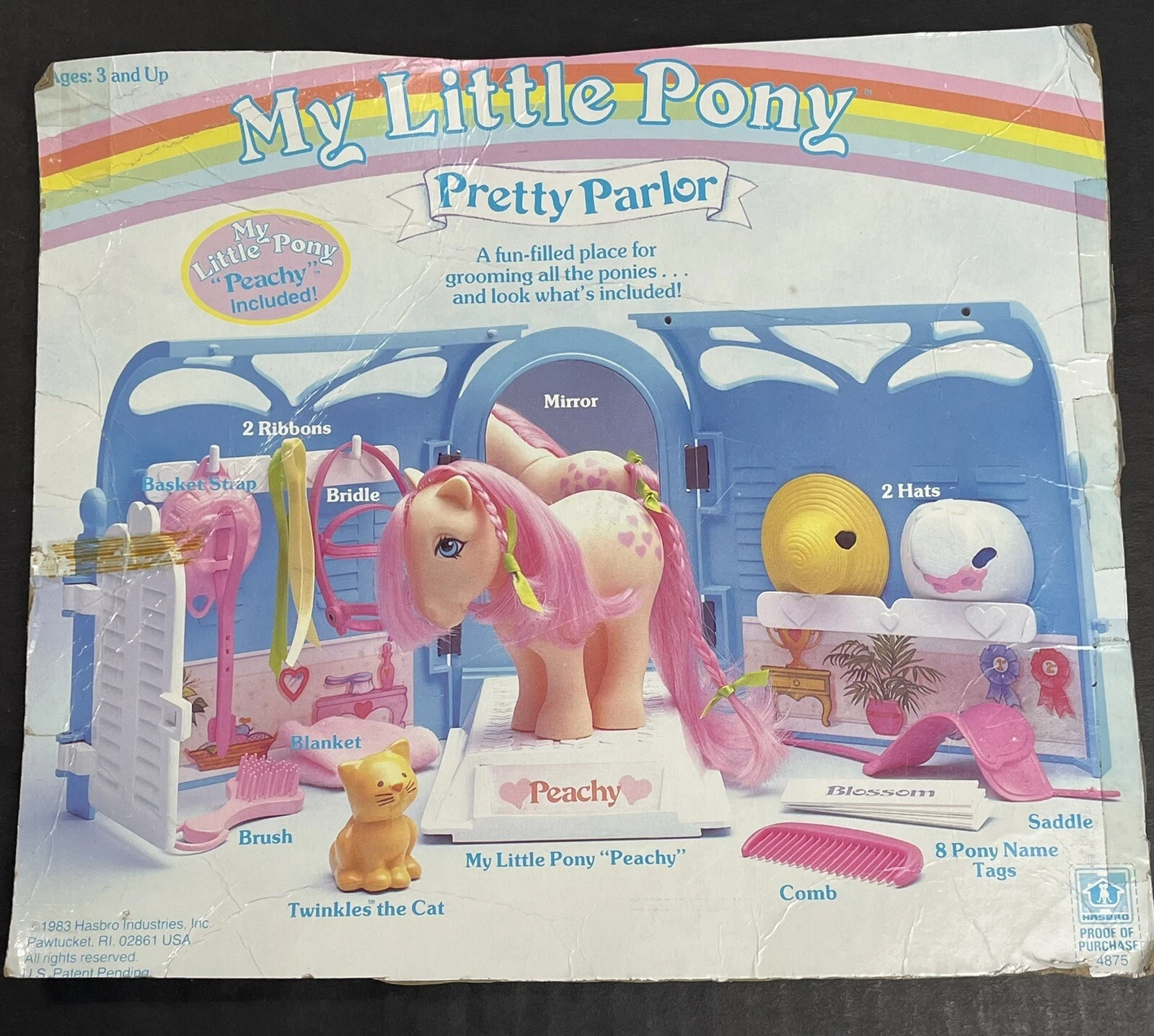 Pretty Parlor Playset US Box
