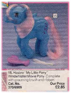 Wind Whistler in Argos Catalogue, UK -- Source: MLP Scrapbook