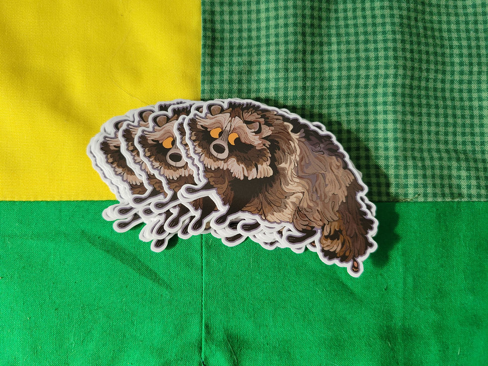 Thumbnail: Tanuki STICKER
