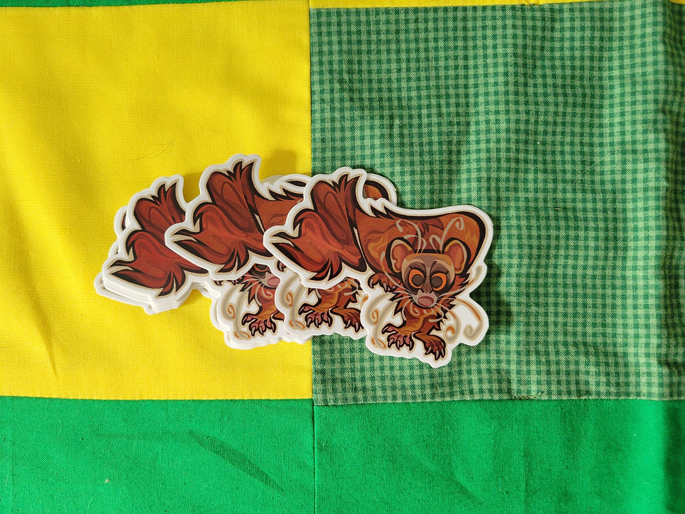 Thumbnail: Siberian Weasel STICKER