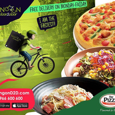 Digital Promotion Design - Yangon Door2Door