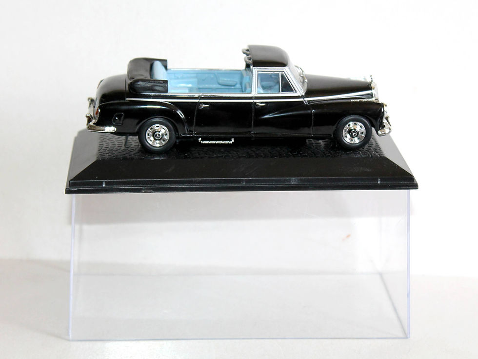 Miniatura: MERCEDES 300 LANDAULET, DECAPOTABLE, MINIATURE VOITURE AUTOMOBILE 1/43