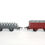 Miniaturbild: TRES RARE! JOUEF HO 632B + 634B WAGON TOMBEREAU SNCF AVEC CHARGEMENT MARCHANDISE