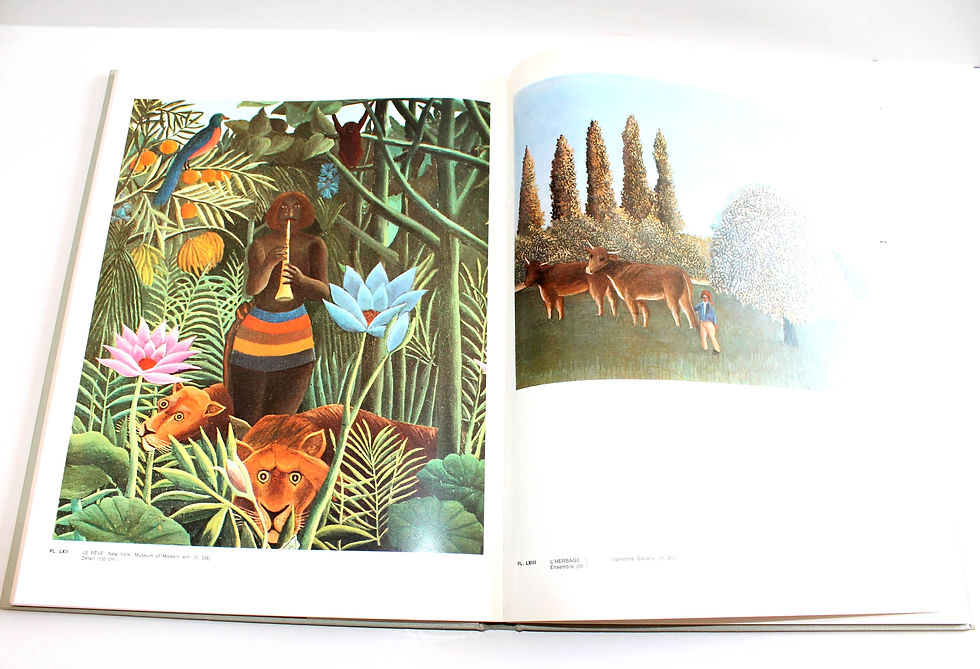 Miniaturebillede: TOUT L'OEUVRE PEINT DE HENRI ROUSSEAU par D. VALLIER 1970 FLAMMARION - LIVRE ART