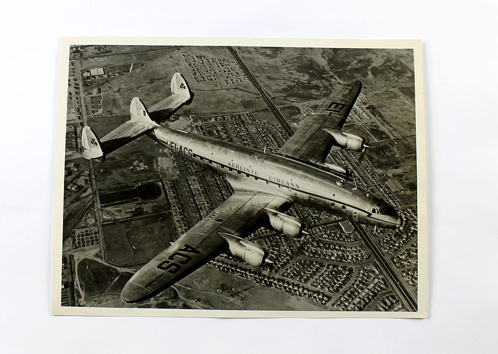 PHOTO AVION LOCKHEED AIRPLANE AIRCRAFT - SUPER CONSTELLATION - AERLINTE EIREANN