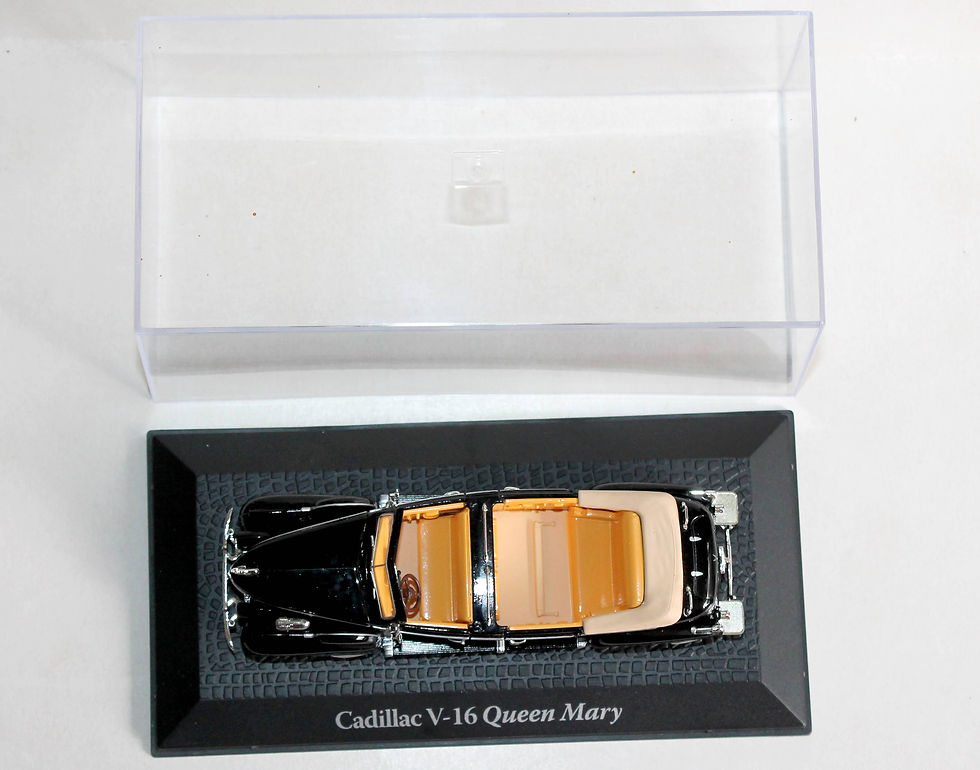 Miniaturbild: CADILLAC LIMOUSINE DECAPOTABLE V-16, QUEEN MARY, MINIATURE 1/43 VOITURE AUTO