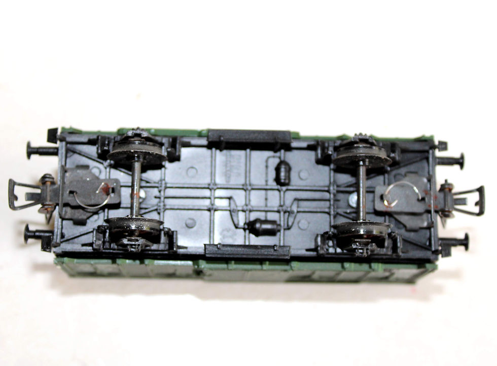 Miniatura: PIKO HO 5/6446/012 WAGON COUVERT FOURGON MARCHANDISE DE FRET ALLEMAND DR 81-3217
