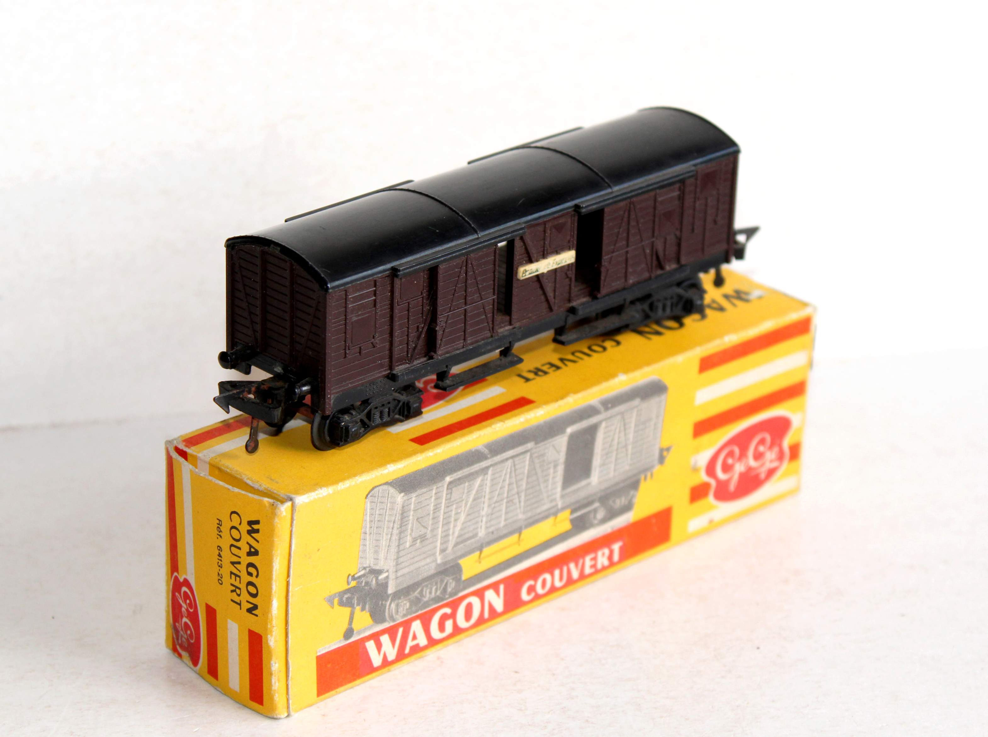 GéGé HO 6413-20 WAGON COUVERT PORTE LATERAL COULISSANTE FOURGON PROVENCE EXPRESS