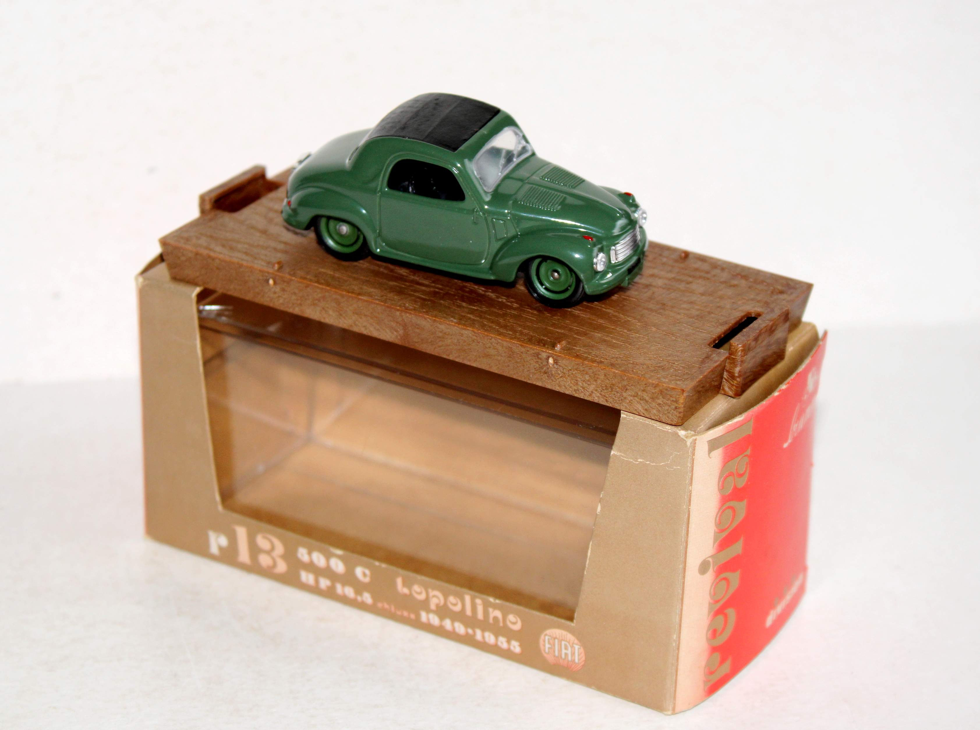 BRUMM ORO 1/43 R13 FIAT 500C TOPOLINO HP 16,5 CHIUSA 1949-55, VOITURE MINIATURE
