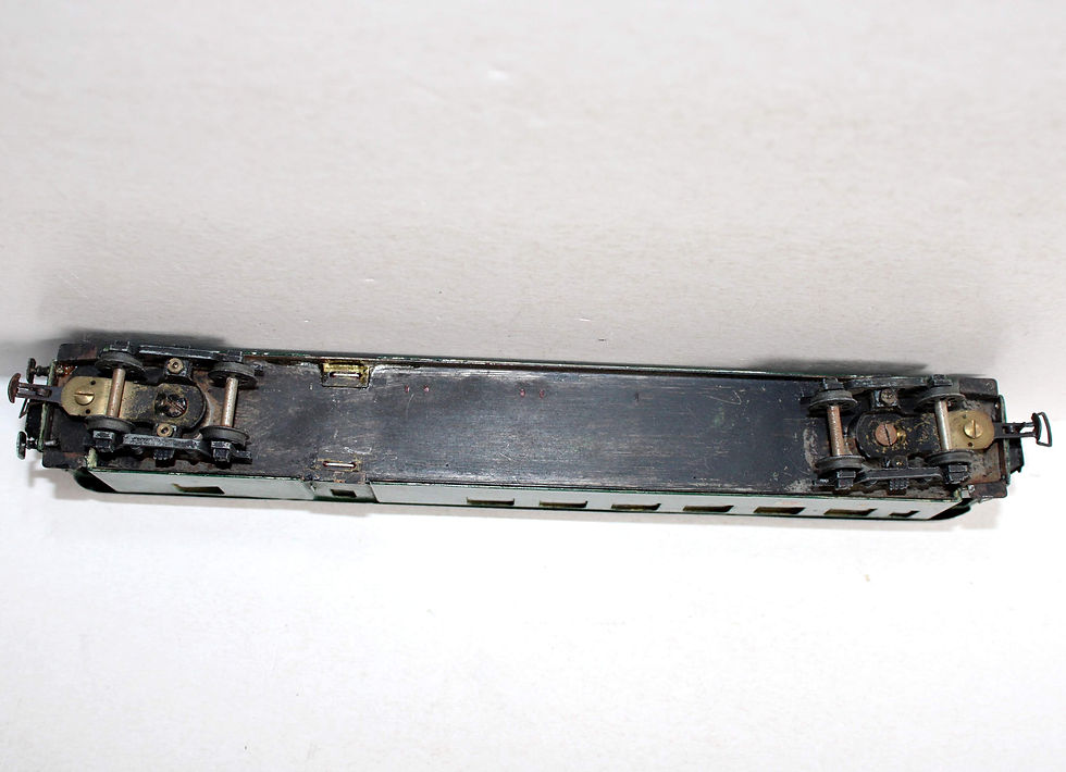 Indexkép: RARE & UNIQUE HO VOITURE MIXTE VOYAGEUR 2e Cl FOURGON SERVICE METAL SNCF AMENAGÉ