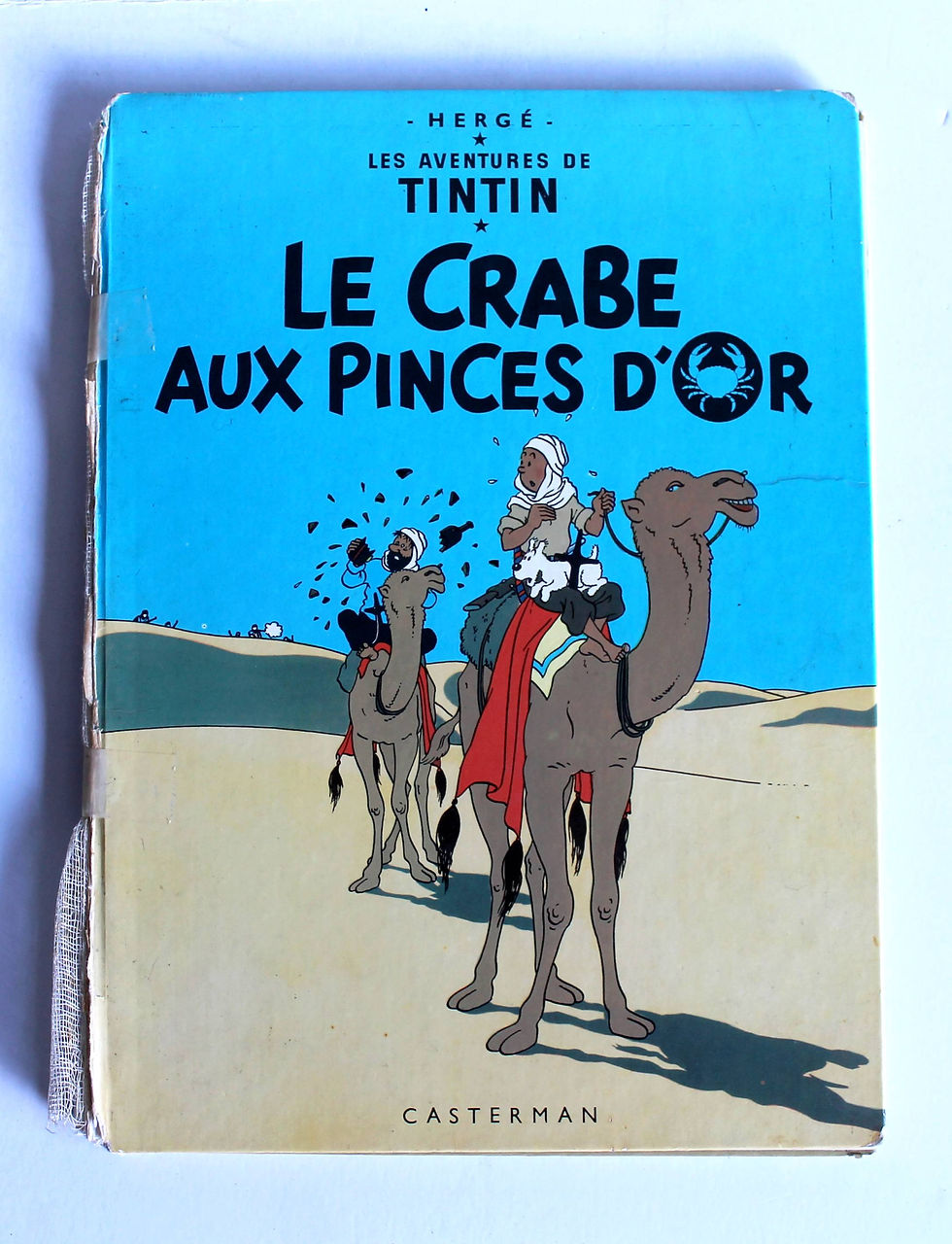 LES AVENTURES DE TINTIN - LE CRABE AUX PINCES D'OR par HERGE 1966 CASTERMAN