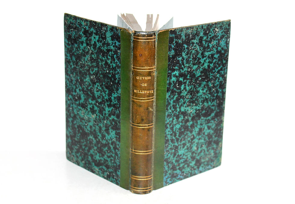 OEUVRES DE MILLEVOYE, PRECEDEES D'UNE NOTICE par M. DE PONGERVILLE 1840 LADRANGE