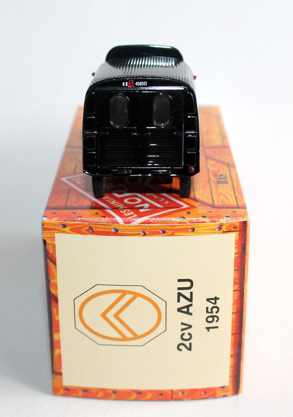 Miniatura: NOREV 1/43 CITROEN 2CV AZU SECOURS ROUTIER 1954, FOURGONNETTE VOITURE MINIATURE