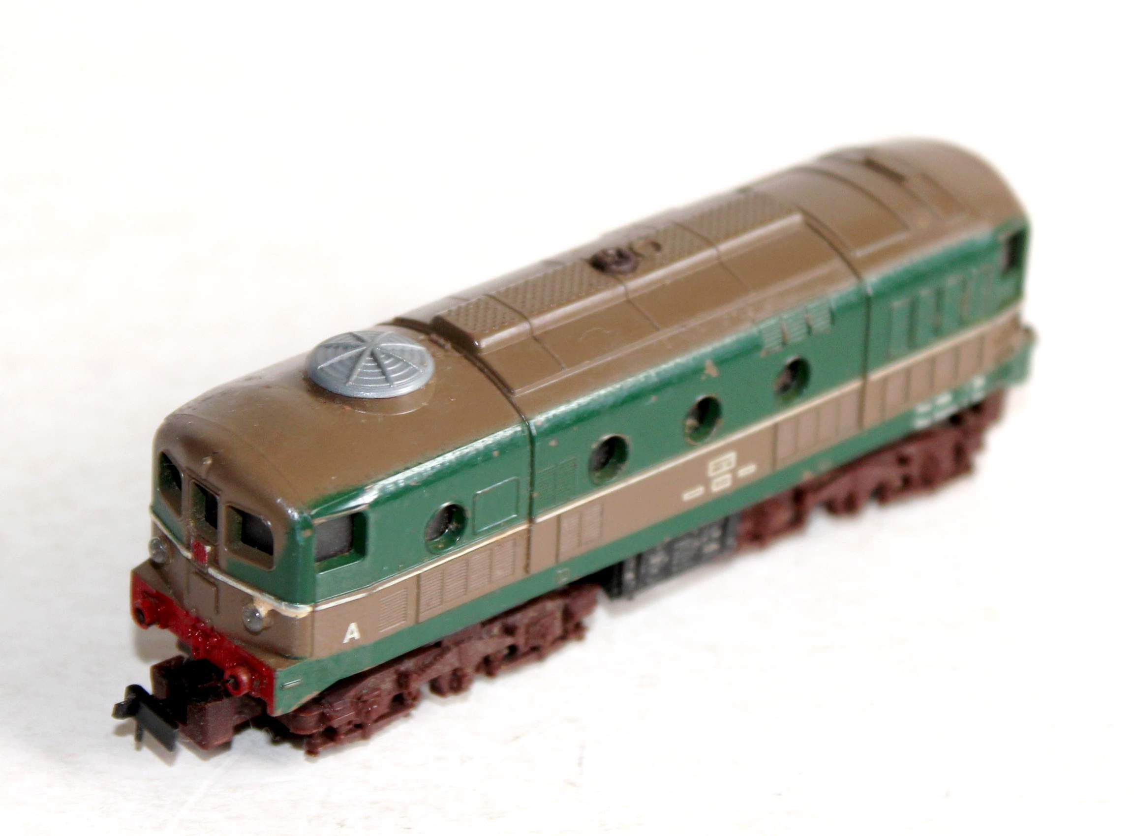 RARE LIMA MICROMODEL N 201 LOCOMOTIVE MOTRICE DIESEL Bo-Bo SERIE D 341 FS ITALIA