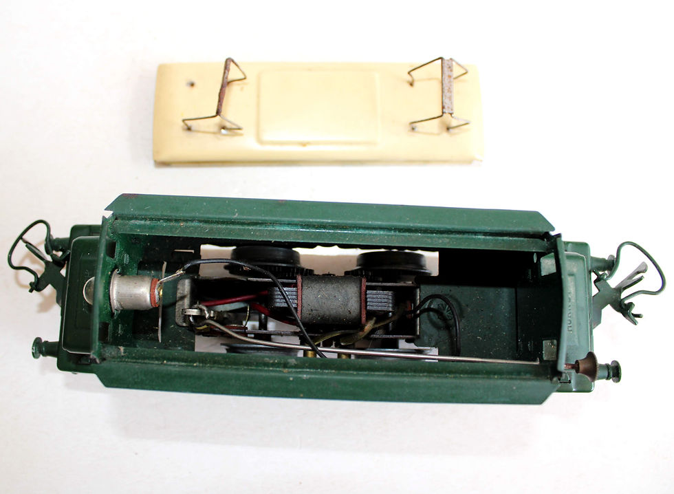 Μικρογραφία: HORNBY 1/43 O N°OE LOCOMOTIVE MOTRICE ELECTRIQUE TYPE B PO, BOITE A SEL SNCF 20V