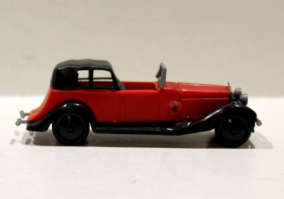 섬네일: HISPANO SUIZA 1934 - HUILOR - 1/43 - RARE VOITURE MINIATURE - MADE IN FRANCE