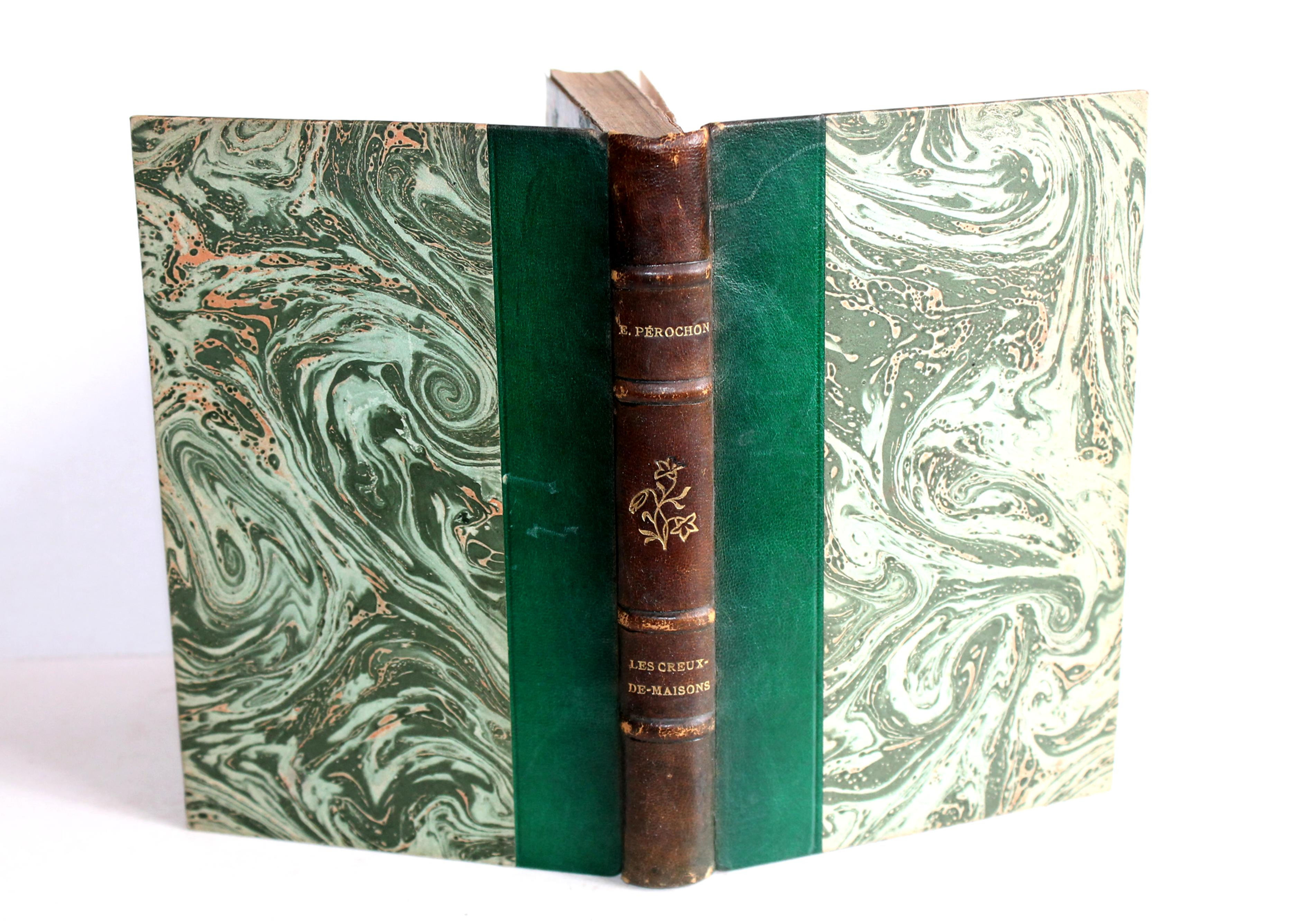 LES CREUX DE MAISONS par ERNEST PEROCHON VERS 1921-1929 PLON NOURRIT EDITEURS