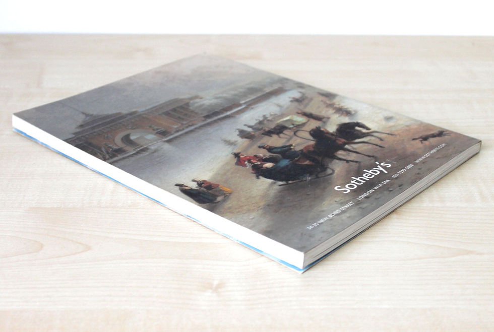 Thumbnail: RARE - THE RUSSIAN SALE - CATALOGUE - LONDON NOVEMBER 2001 - SOTHEBY'S EST.1744