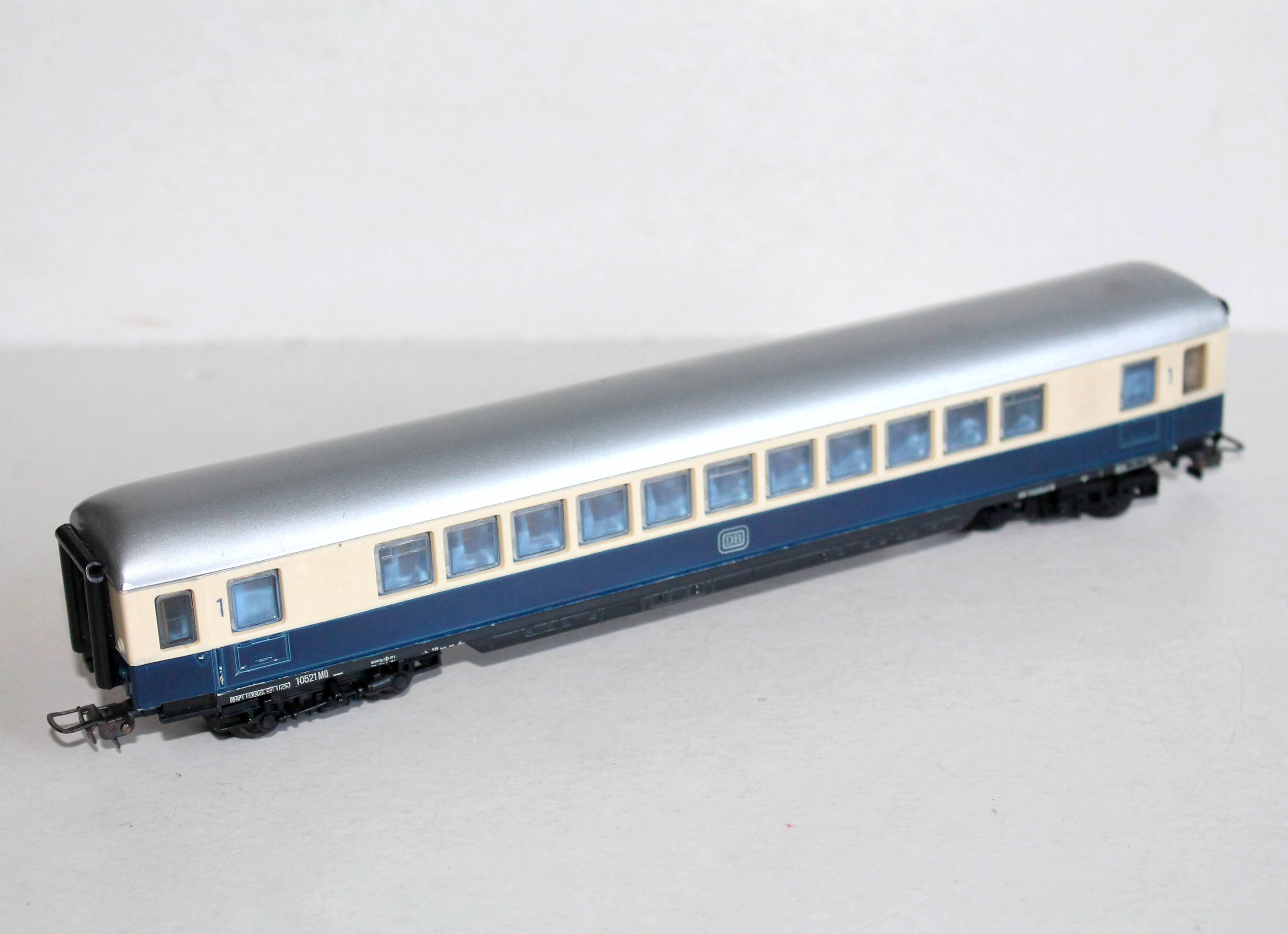 HORNBY CRÉATION RUCO HO 7444 VOITURE VOYAGEUR RHEINGOLD 1e CLASSE DB, AMENAGÉ