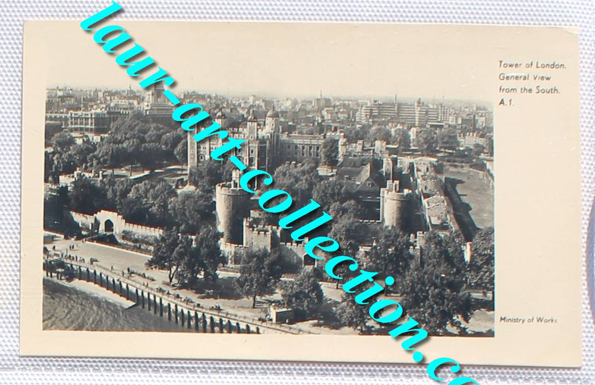 CARTE POSTALE ANGLETERRE LONDRE TOUR TOWER LONDON MINISTERE TRAVAIL ROYAUME UNI
