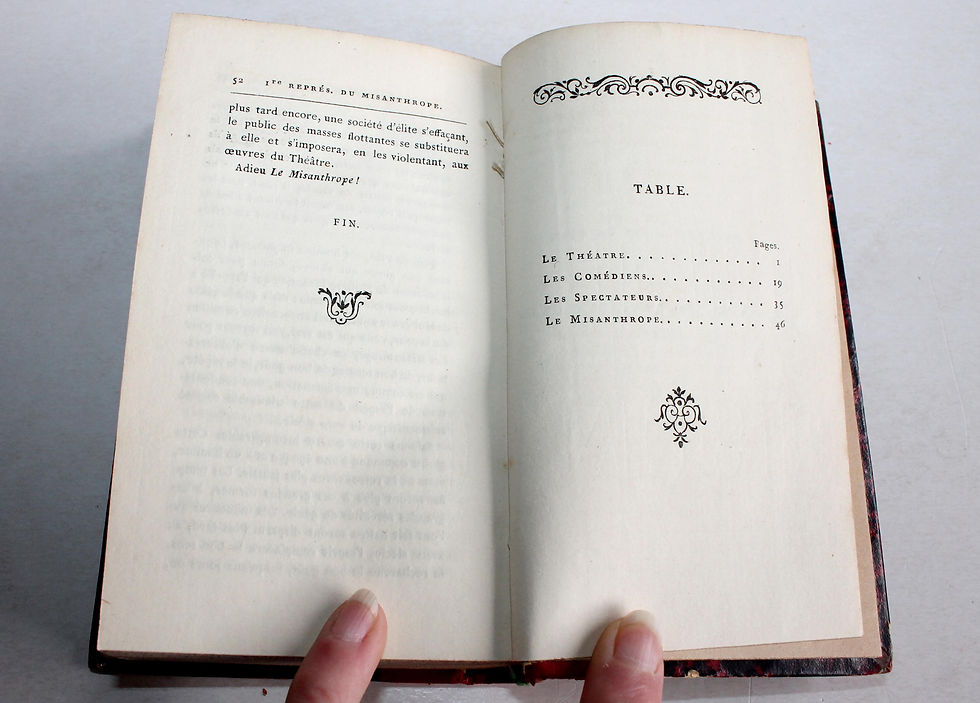 Indexkép: INTRIGUES DE MOLIERE ET CELLE DE SA FEMME OU LA FAMEUSE COMEDIENNE 1876 N°27/530