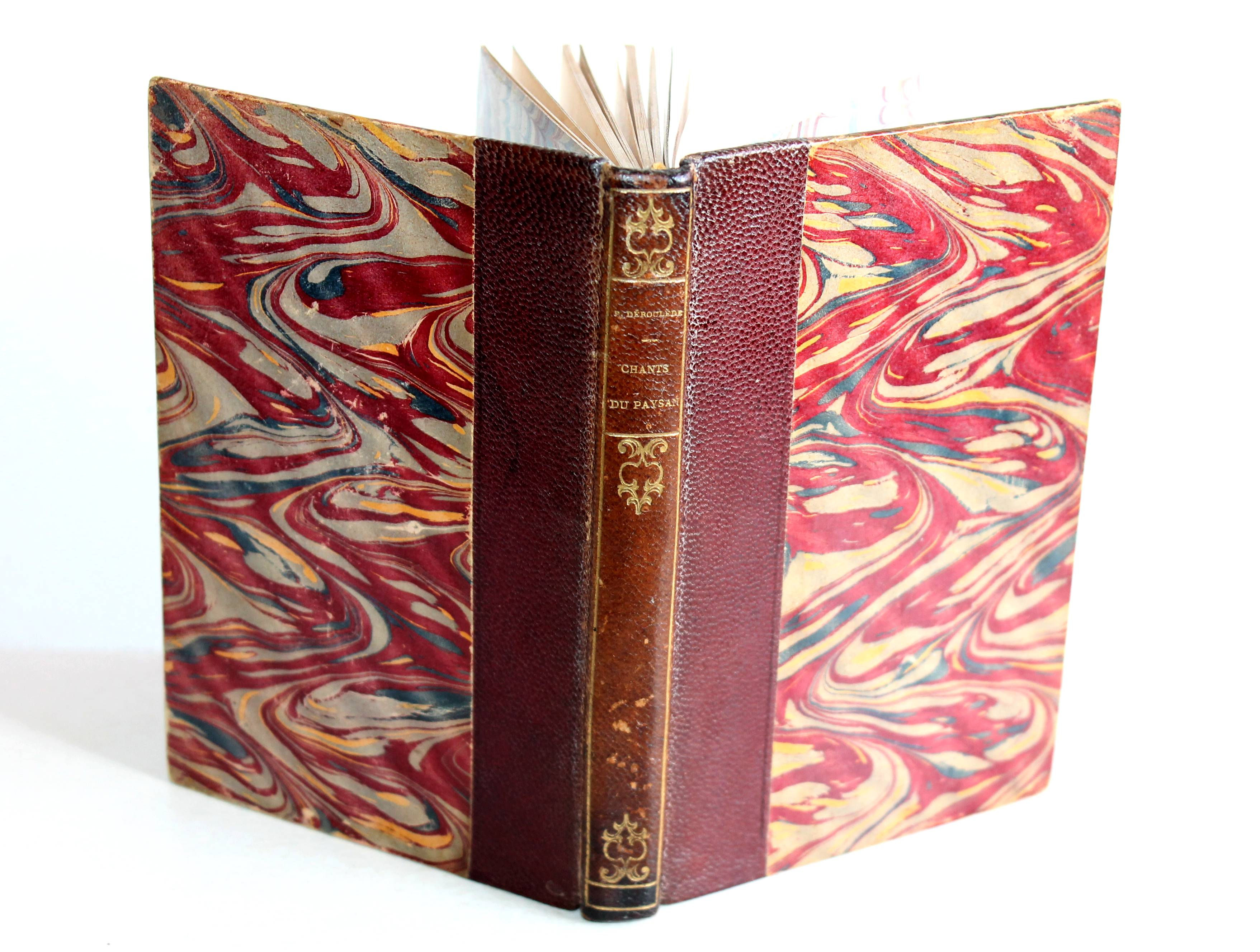 CHANTS DU PAYSAN par PAUL DEROULEDE 1894 CALMANN LEVY EDITEUR / POESIE CONTE