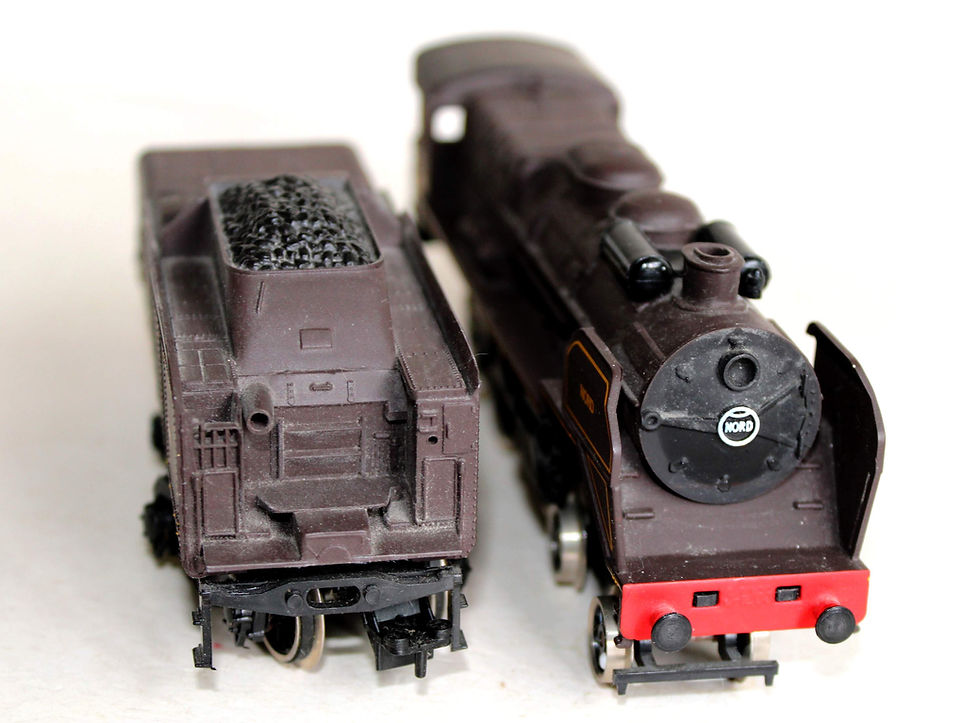 Miniaturbild: JOUEF HO 8252 LOCOMOTIVE VAPEUR + TENDER PACIFIQUE NORD TYPE 231 FIVES MOTEUR OK