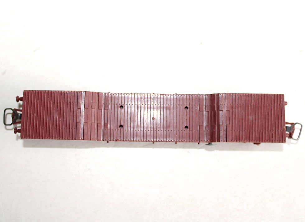 Miniaturbild: JOUEF HO 6582 B WAGON PLATEFORME SURBAISSE TRANSPORT VEHICULE ENGIN MACHINE SNCF